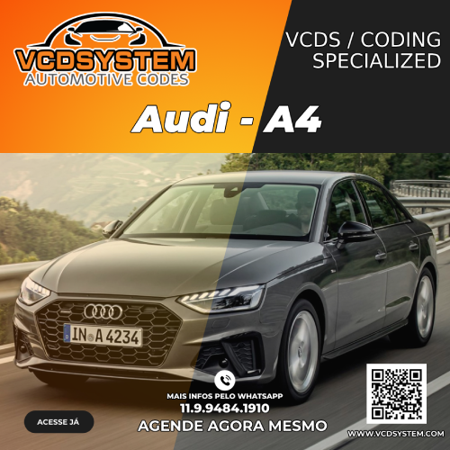 CODE / VCDS para Audi A4