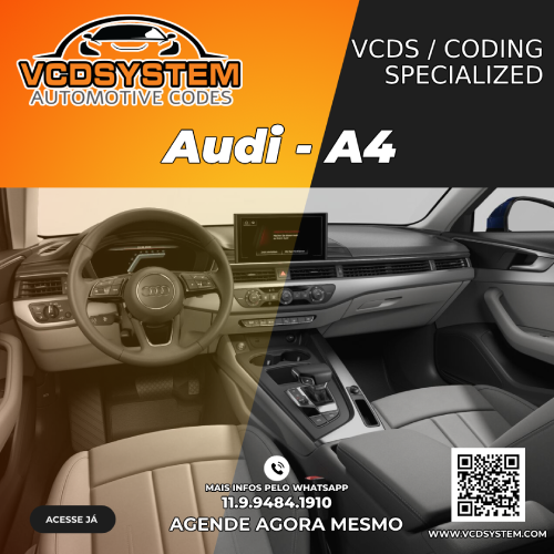 CODE / VCDS para Audi A4 - Imagem 2