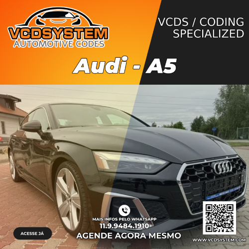 CODE / VCDS para Audi A5