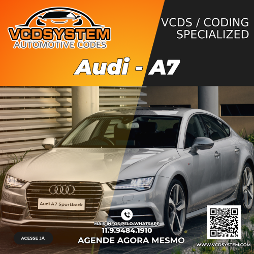 CODE / VCDS para Audi A7