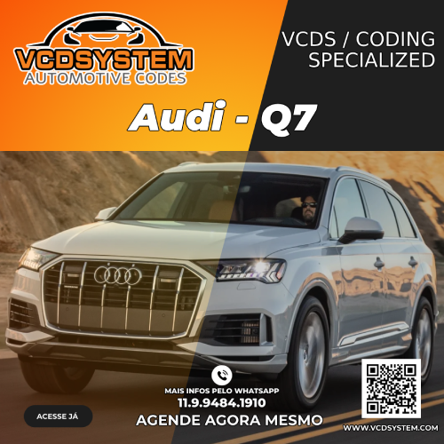 CODE / VCDS para Audi Q7