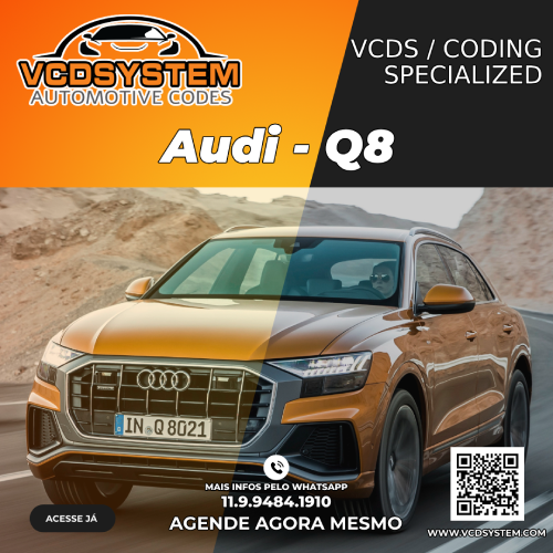 CODE / VCDS para Audi Q8