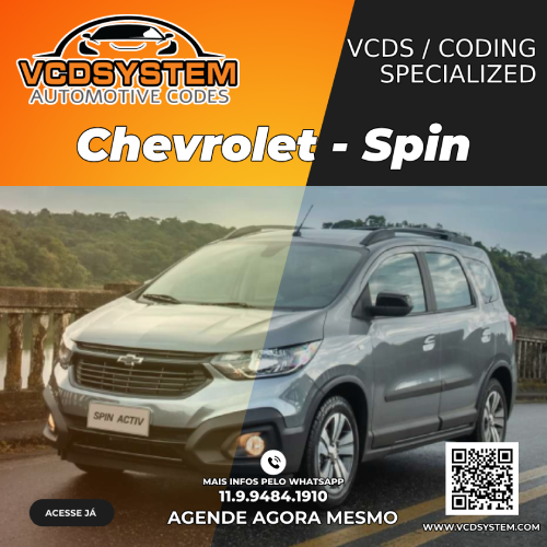CODE / VCDS para Spin