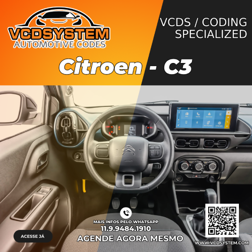 CODE / VCDS para Citroen C3