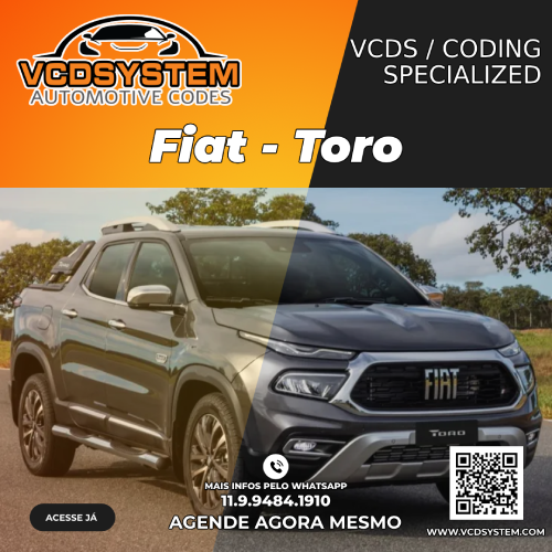 CODE / VCDS para Fiat Toro