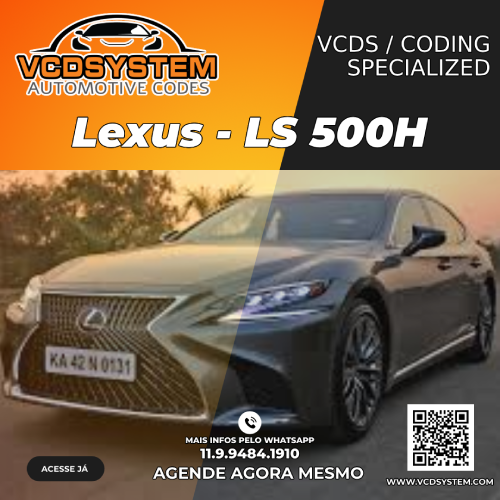 CODE / VCDS para Lexus LS 500H