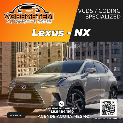 CODE / VCDS para Lexus NX