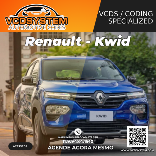 CODE / VCDS para Renault Kwid
