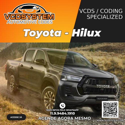 CODE / VCDS para Hilux