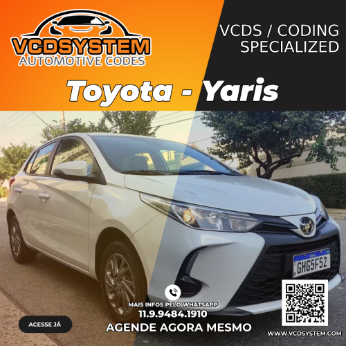 CODE / VCDS para Toyota Yaris