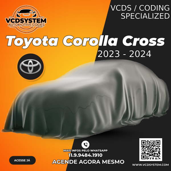 CODE / VCDS para Corolla Cross