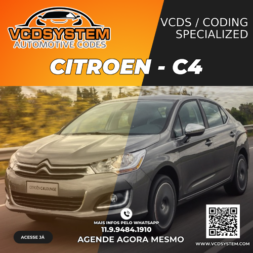 CODE / VCDS para Citroen C4