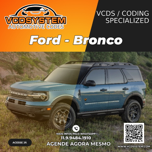 CODE / VCDS para Bronco