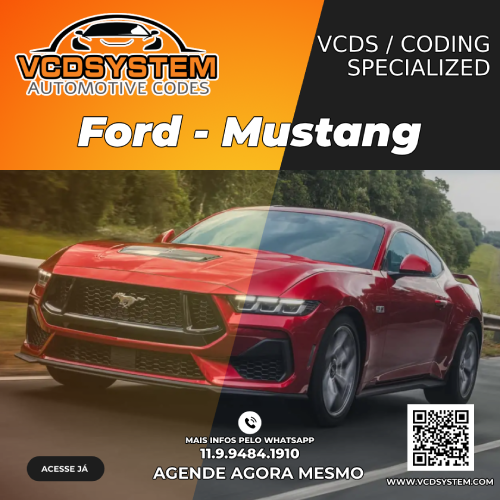 CODE / VCDS para Mustang