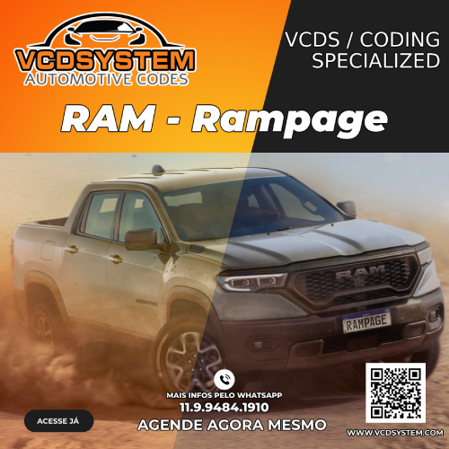 CODE / VCDS para Rampage