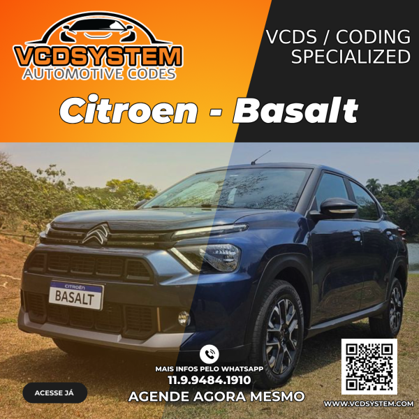CODE / VCDS para Citroen Basalt
